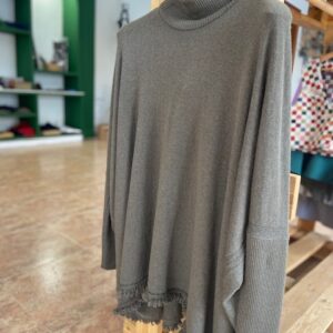 Poncho corto caza mujer Pasión Morena