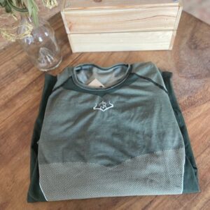 Camiseta termorreguladora compresiva hombre Pasión Morena