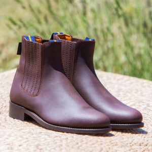 Botin festón cuero