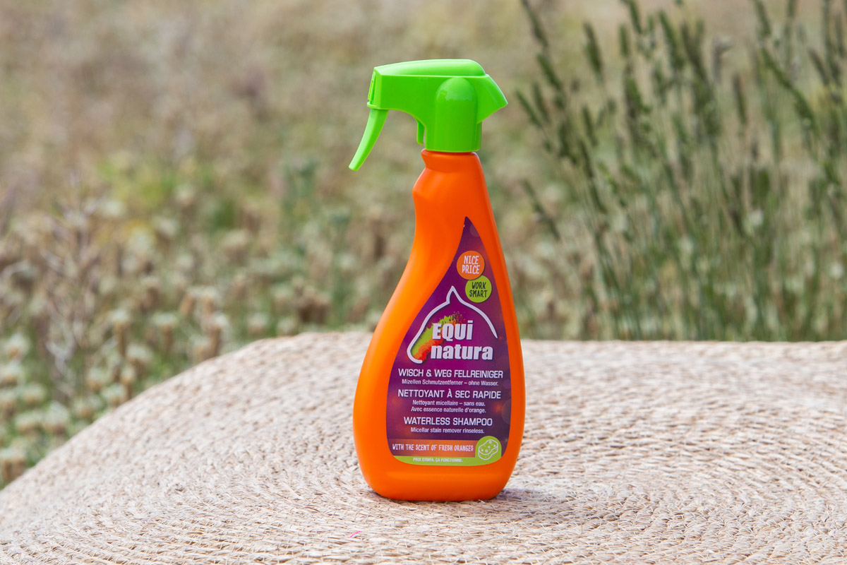 Champu equinatura en seco waterless